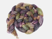 BFL, Alpaca & Seacell. Hand Dyed Variegated 100g