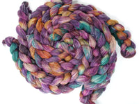 BFL, Alpaca & Seacell. Hand Dyed Variegated 100g