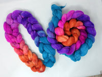 Targhee, Hand Dyed Gradient 100g
