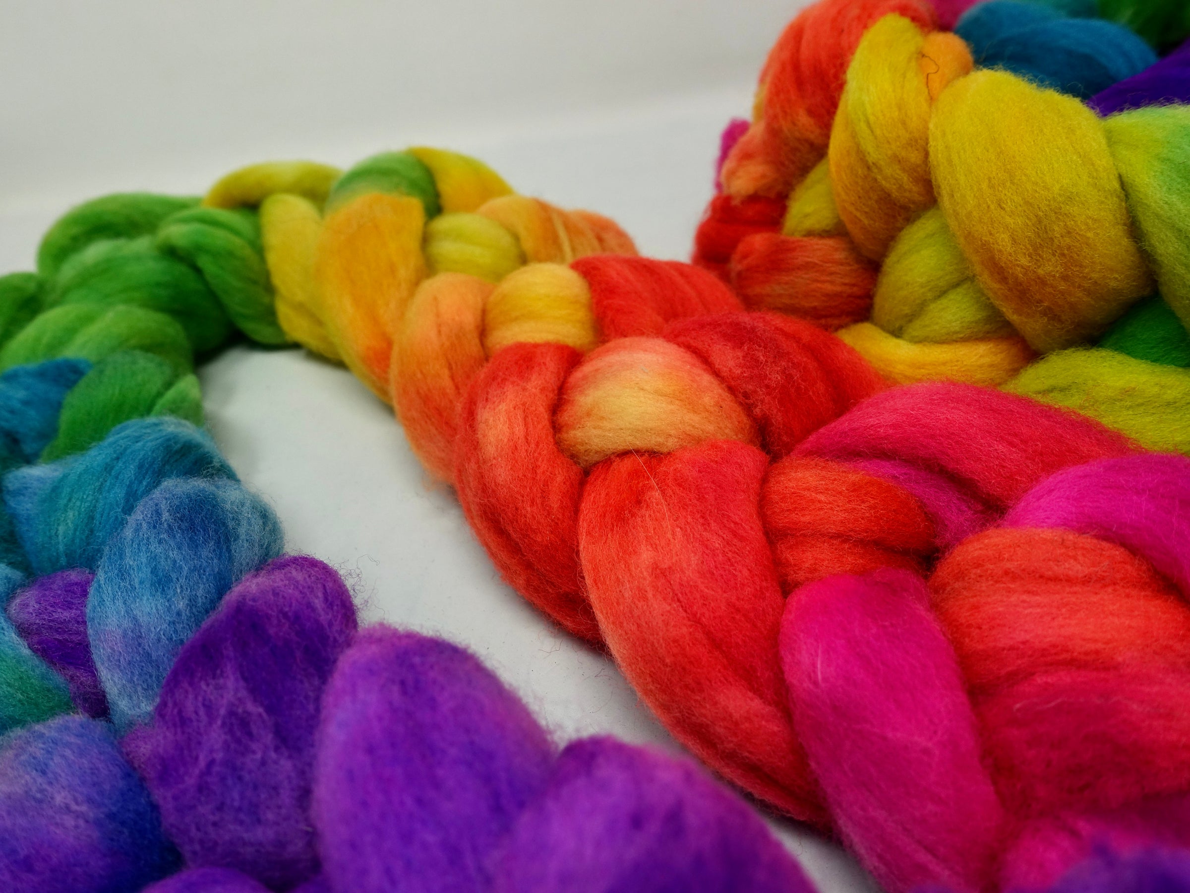 Targhee, Hand Dyed Gradient 100g