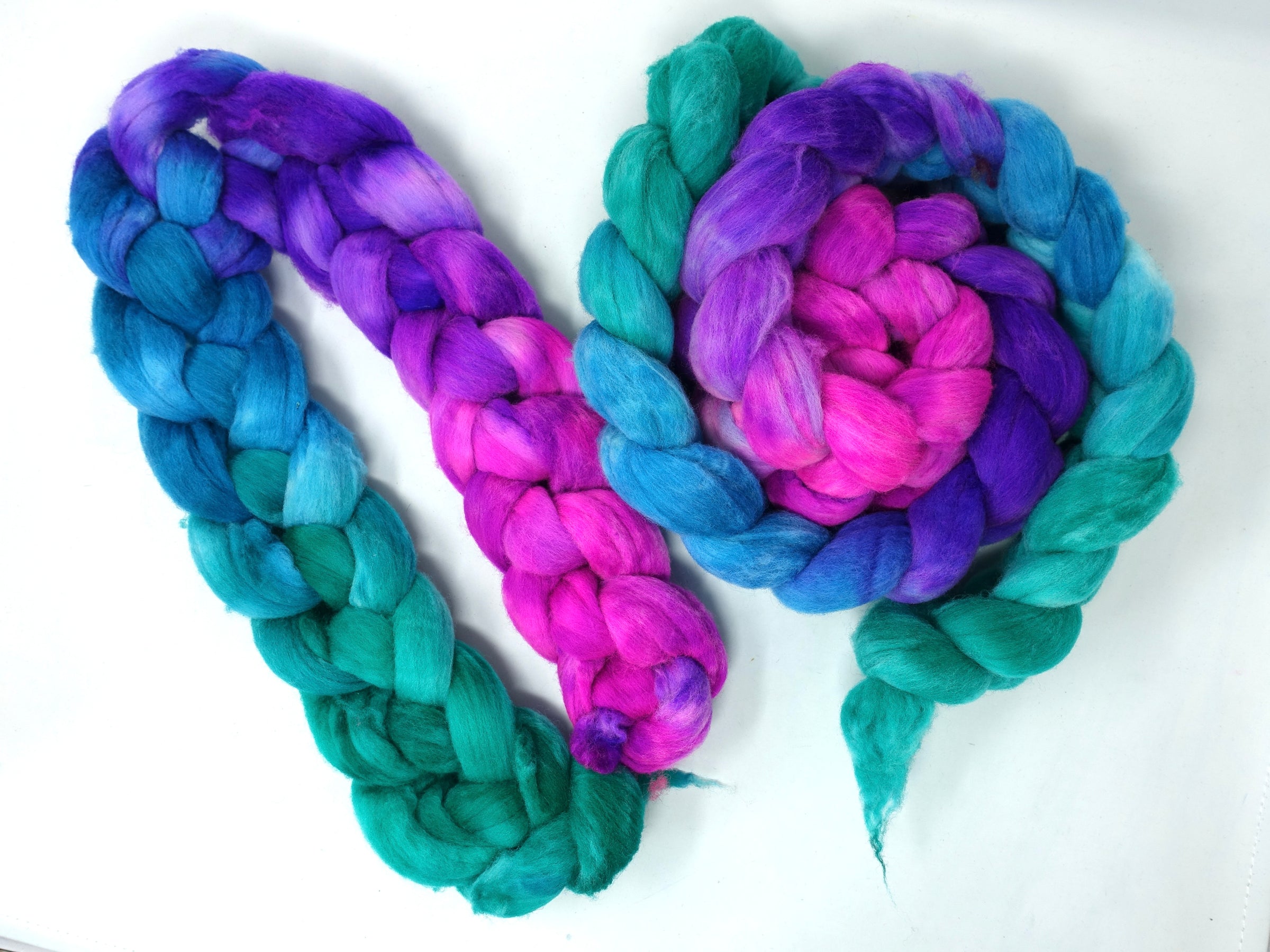 Targhee, Hand Dyed Gradient 100g