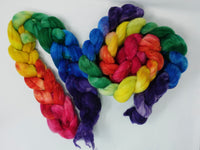 Targhee, Hand Dyed Gradient 100g