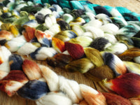 Fade Pack- Targhee, 5 co-ordinating braids, Hand Dyed Wool, 500g