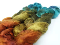 Silk Brick Gradient, Hand Dyed, 50g