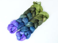 Silk Brick Gradient, Hand Dyed, 50g