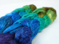Silk Brick Gradient, Hand Dyed, 50g