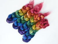 Silk Brick Gradient, Hand Dyed, 50g