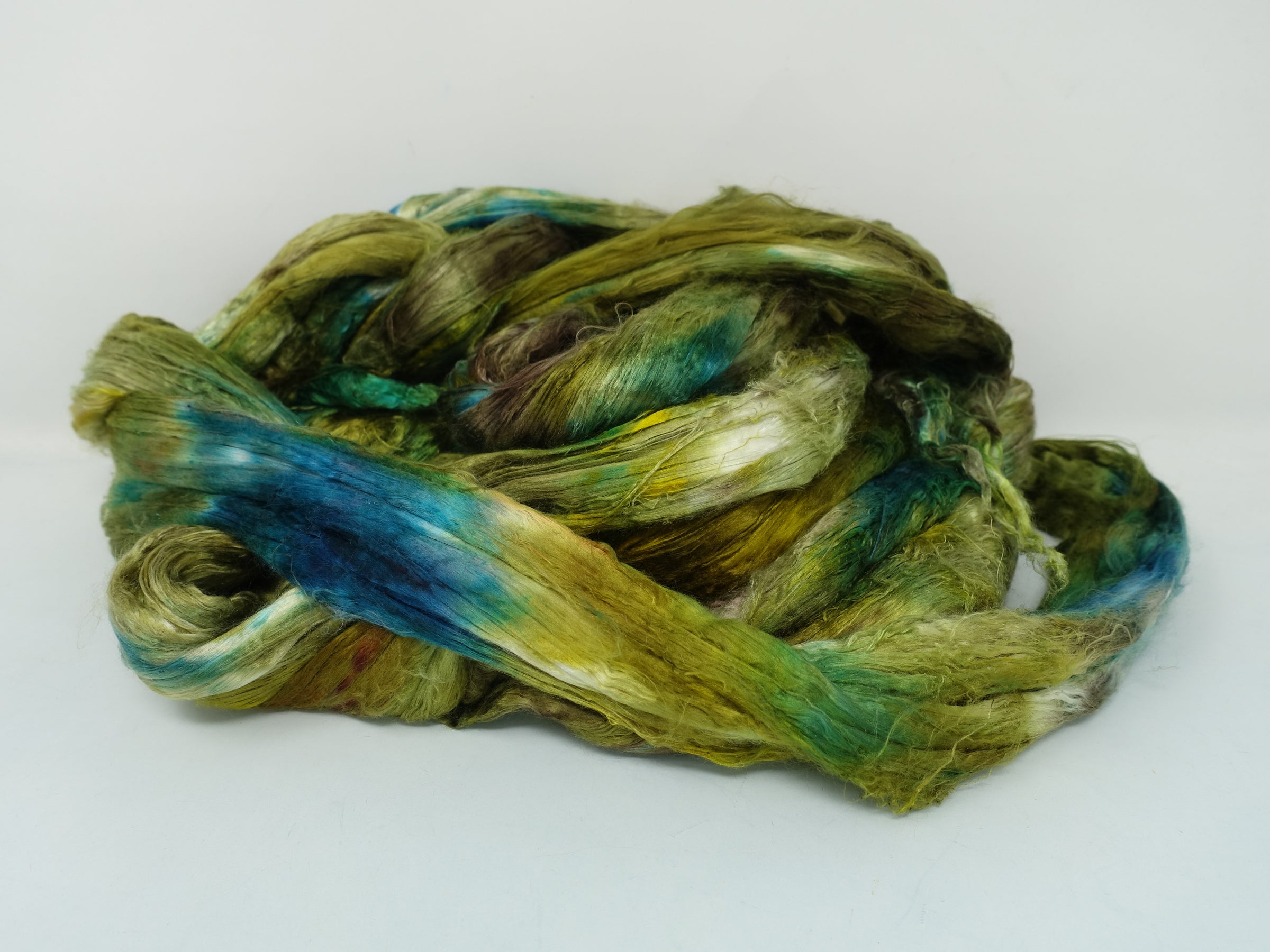 Silk Brick Variegated, Hand Dyed, 100g