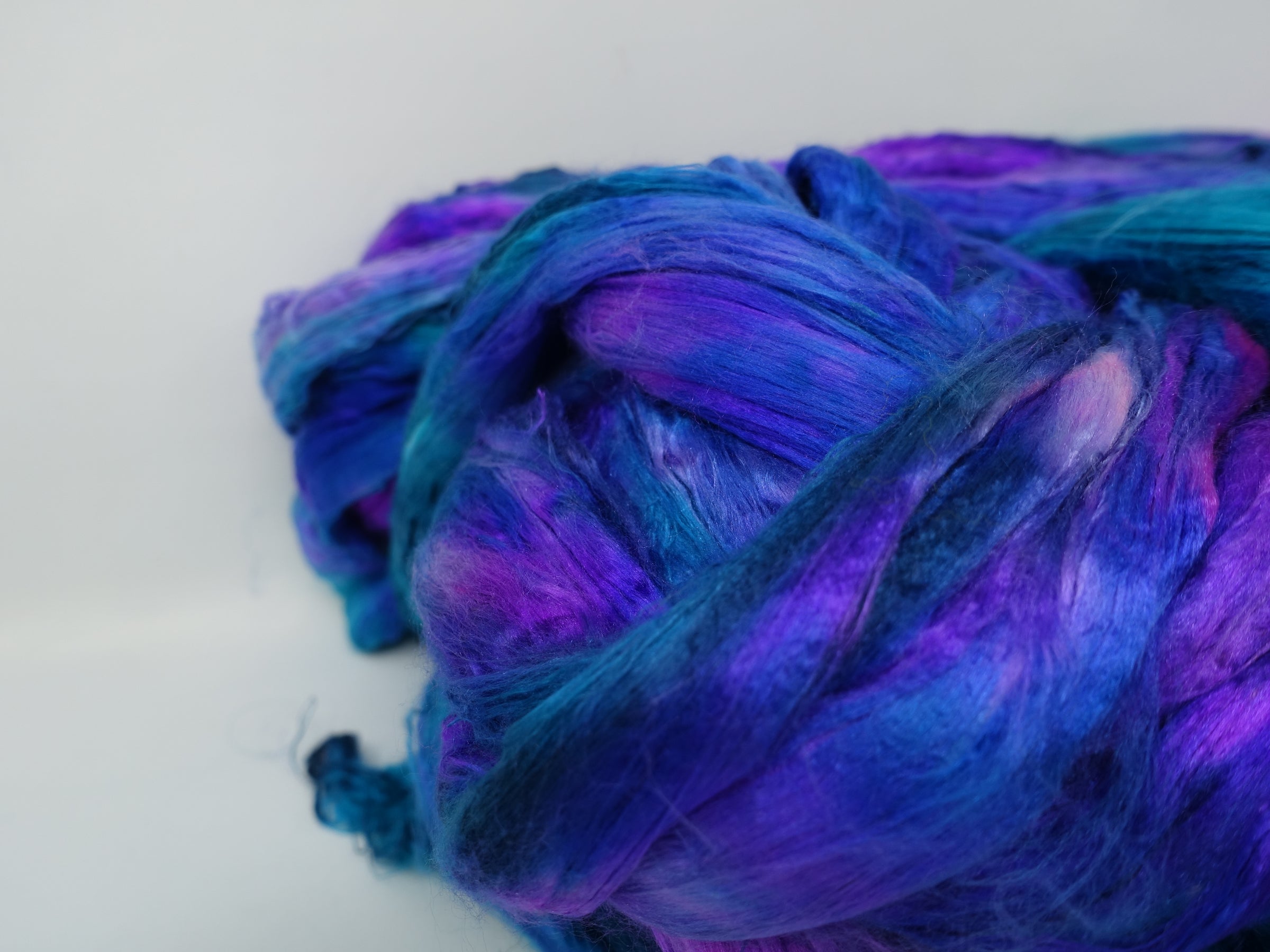 Silk Brick Variegated, Hand Dyed, 100g