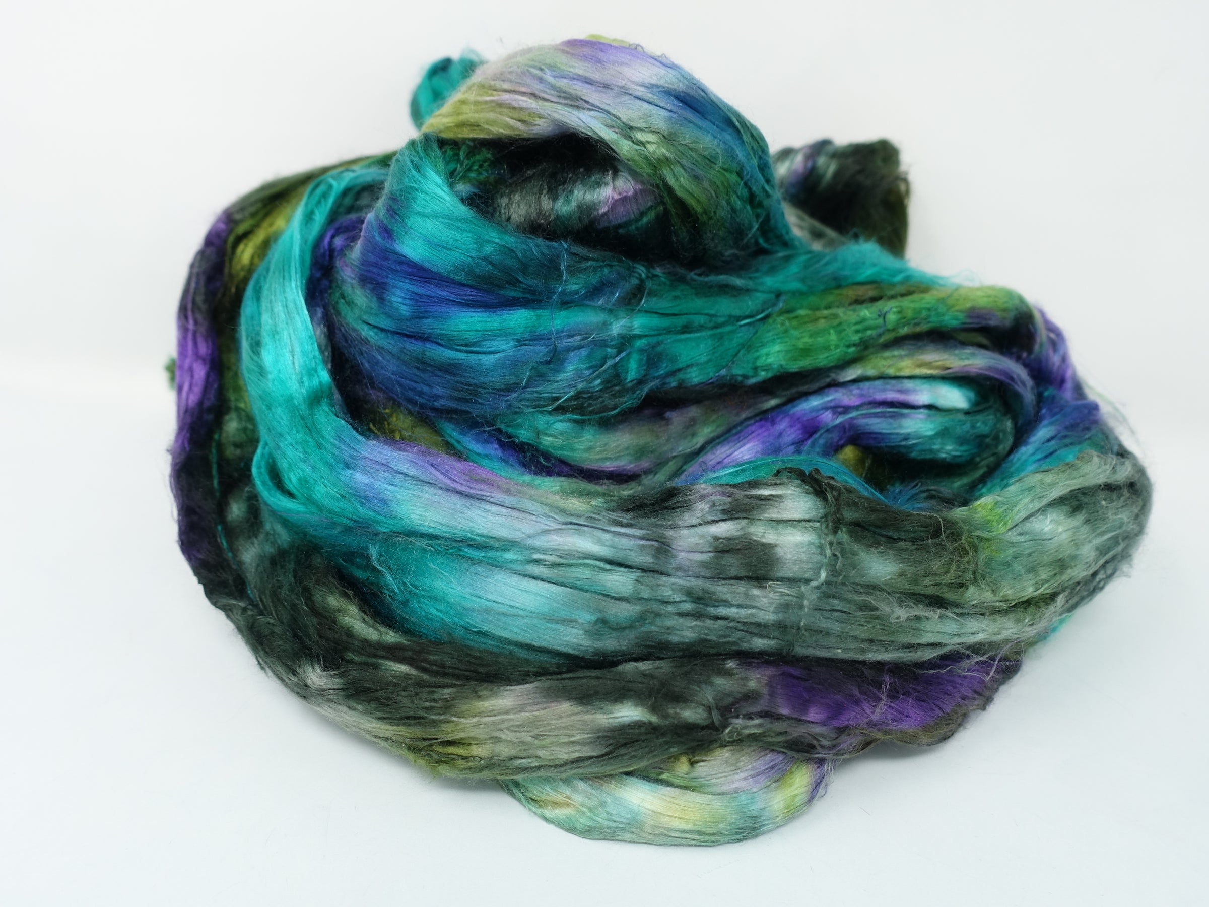 Silk Brick Variegated, Hand Dyed, 100g