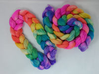 Sock Fibre, Superwash Cheviot, Silk & Bio-Nylon. Mirror Gradient 100g