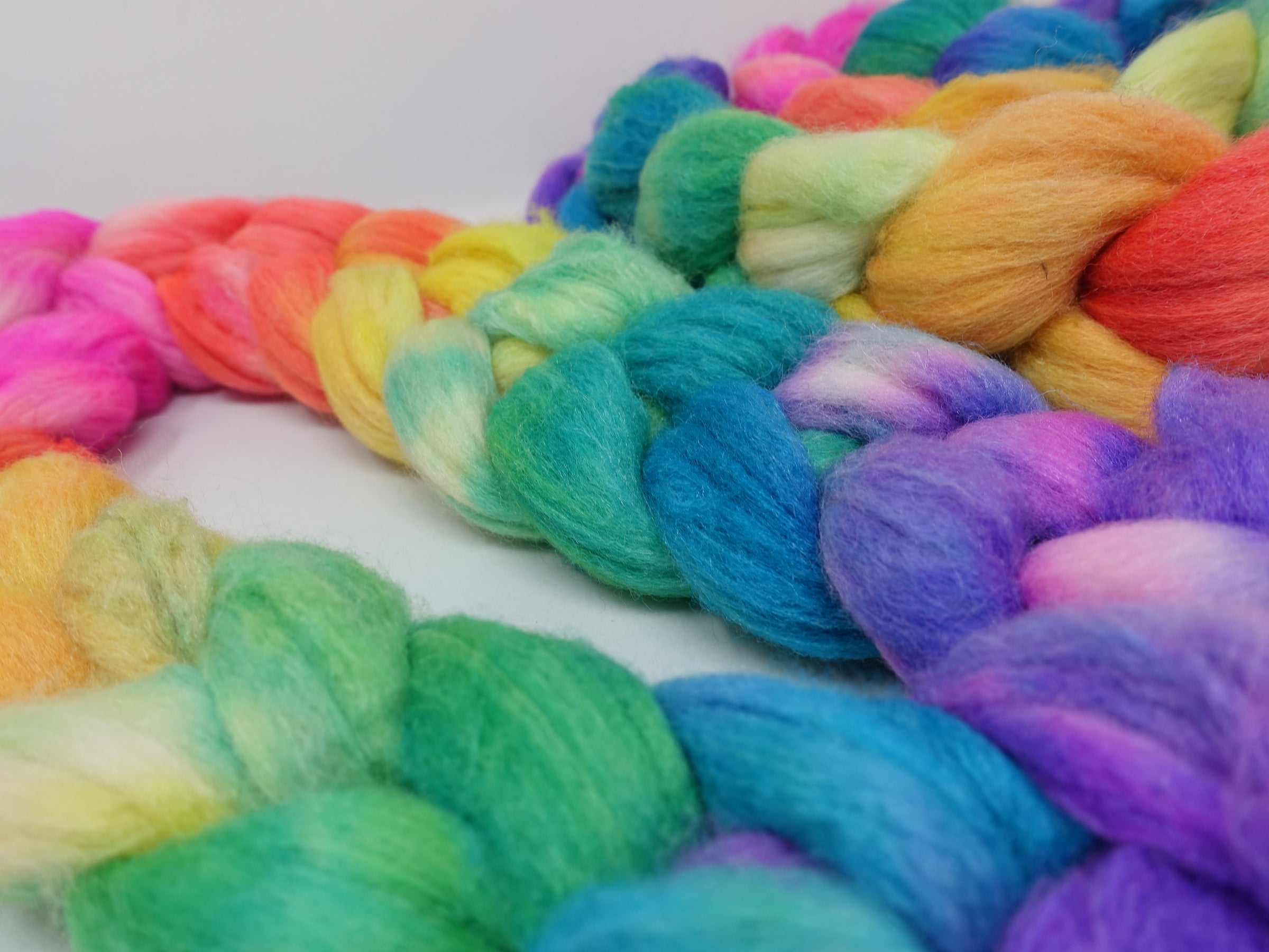 Sock Fibre, Superwash Cheviot, Silk & Bio-Nylon. Mirror Gradient 100g