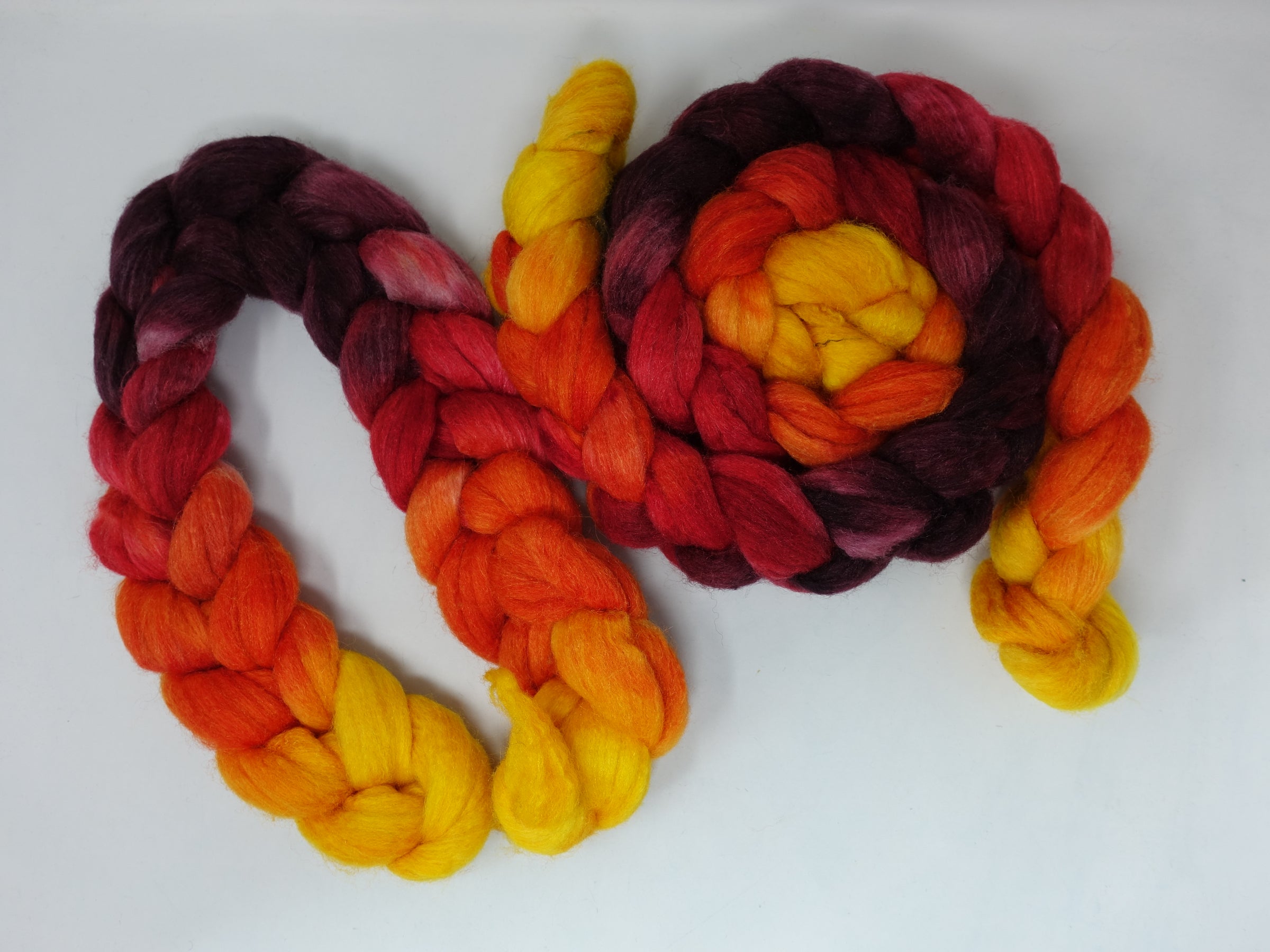 Sock Fibre, Superwash Cheviot, Silk & Bio-Nylon. Mirror Gradient 100g