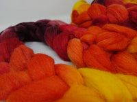 Sock Fibre, Superwash Cheviot, Silk & Bio-Nylon. Mirror Gradient 100g