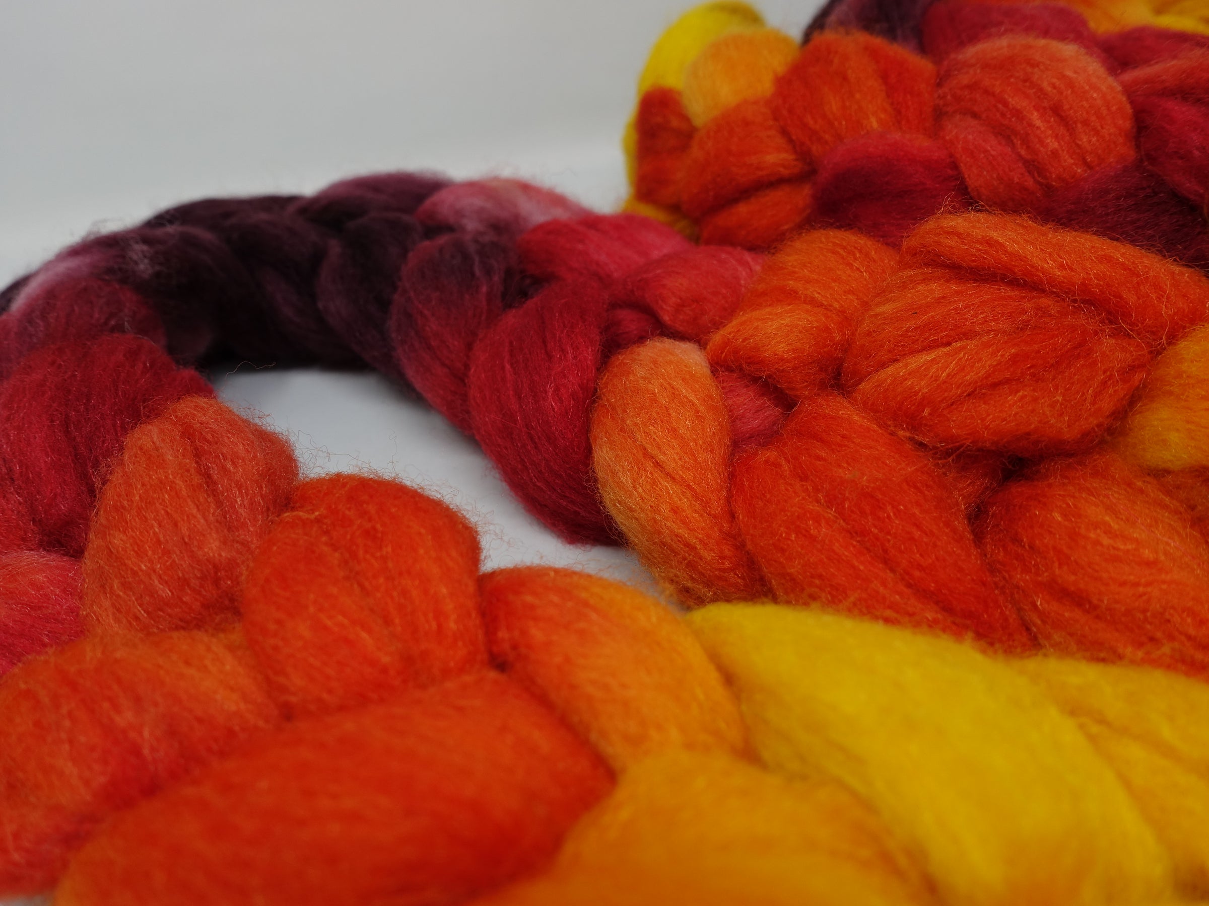 Sock Fibre, Superwash Cheviot, Silk & Bio-Nylon. Mirror Gradient 100g