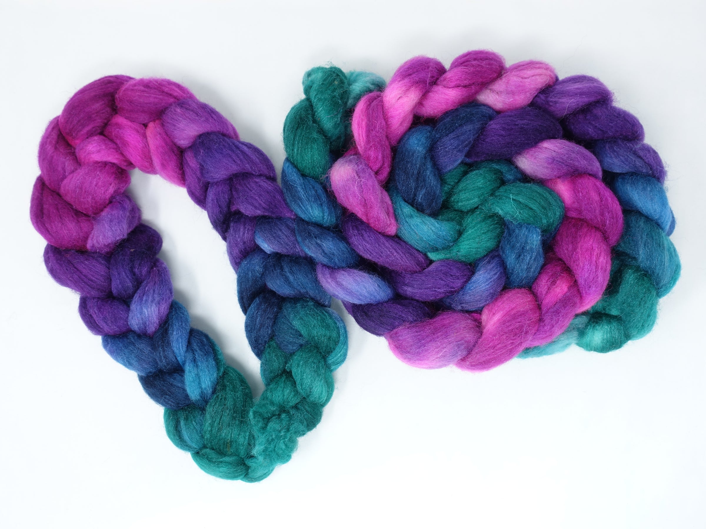 Sock Fibre, Superwash Cheviot, Silk & Bio-Nylon. Mirror Gradient 100g