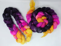 Sock Fibre, Superwash Cheviot, Silk & Bio-Nylon. Mirror Gradient 100g