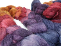 Sock Fibre, Superwash Cheviot, Silk & Bio-Nylon. Mirror Gradient 100g