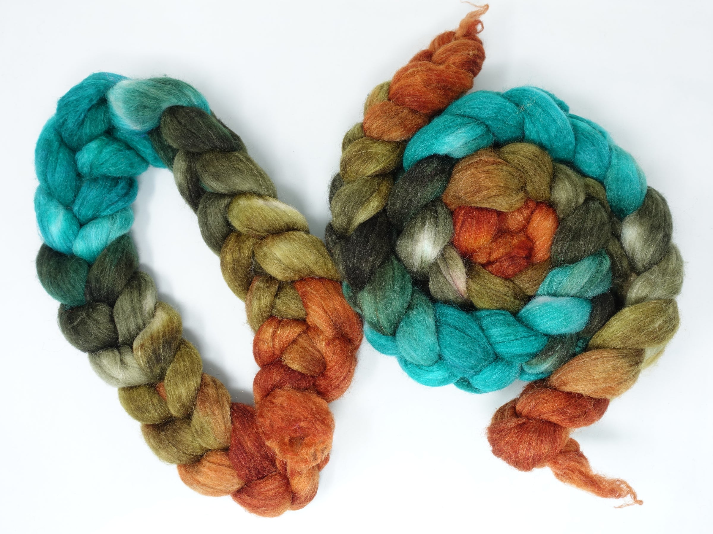 Sock Fibre, Superwash Cheviot, Silk & Bio-Nylon. Mirror Gradient 100g