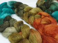 Sock Fibre, Superwash Cheviot, Silk & Bio-Nylon. Mirror Gradient 100g