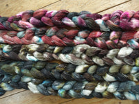 Fade Pack- Tweed Wool, 5 co-ordinating braids, Hand Dyed, 500g