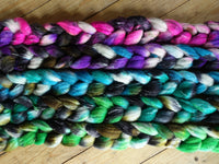Fade Pack- Tweed Wool, 5 co-ordinating braids, Hand Dyed, 500g
