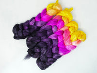 Silk Brick Gradient, Hand Dyed, 50g
