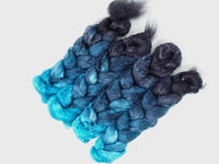 Silk Brick Gradient, Hand Dyed, 50g