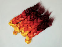 Silk Brick Gradient, Hand Dyed, 50g