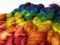 Silk Brick Gradient, Hand Dyed, 50g