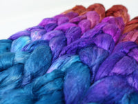 Silk Brick Gradient, Hand Dyed, 50g