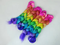 Silk Brick Gradient, Hand Dyed, 50g