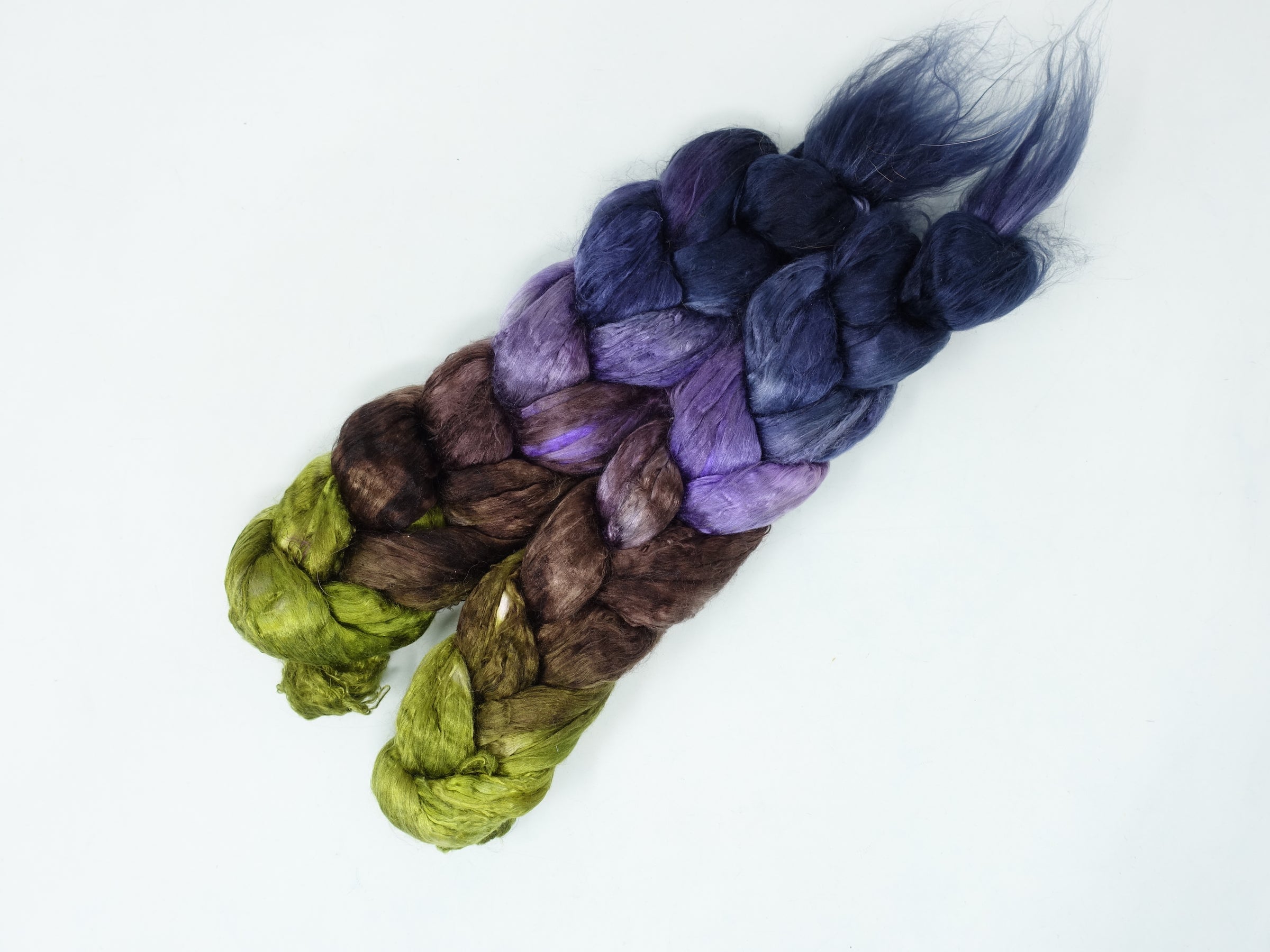 Silk Brick Gradient, Hand Dyed, 50g
