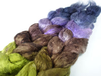 Silk Brick Gradient, Hand Dyed, 50g