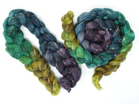 Tweed Wool. South American Wool & Viscose Tweed Nepps. Hand Dyed Gradient 100g