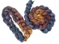 Tweed Wool. South American Wool & Viscose Tweed Nepps. Hand Dyed Gradient 100g