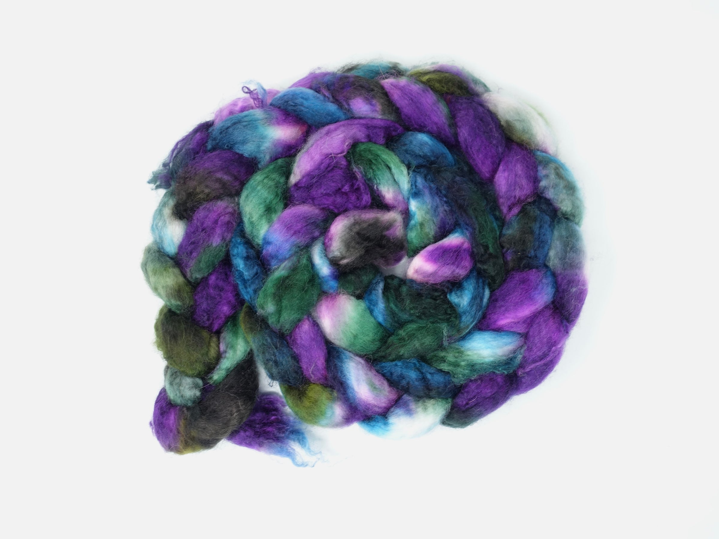 Mongolian Wool, Hand Dyed 100g