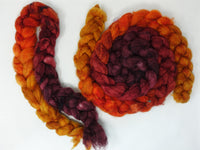 Mongolian Wool, Hand Dyed  Gradient 100g