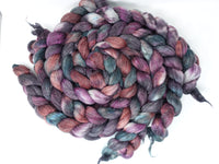 Corriedale & Lotus,  Hand Dyed Variegated. 100g