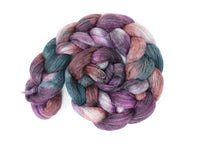 Corriedale & Lotus,  Hand Dyed Variegated. 100g