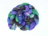 Corriedale & Lotus,  Hand Dyed Variegated. 100g