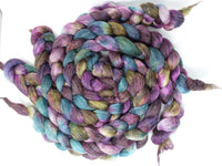 Corriedale & Lotus,  Hand Dyed Variegated. 100g
