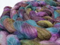 Corriedale & Lotus,  Hand Dyed Variegated. 100g