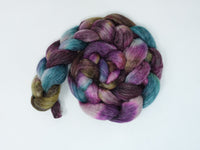 Corriedale & Lotus,  Hand Dyed Variegated. 100g