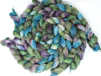 Corriedale & Lotus,  Hand Dyed Variegated. 100g
