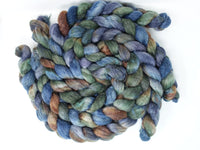 Corriedale & Lotus,  Hand Dyed Variegated. 100g