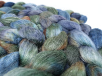 Corriedale & Lotus,  Hand Dyed Variegated. 100g