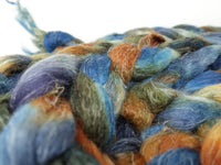 Romney, Silk & Linen. Hand Dyed Variegated - 100g