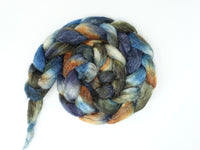 Romney, Silk & Linen. Hand Dyed Variegated - 100g