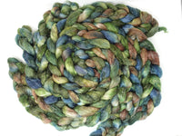 Romney, Silk & Linen. Hand Dyed Variegated - 100g
